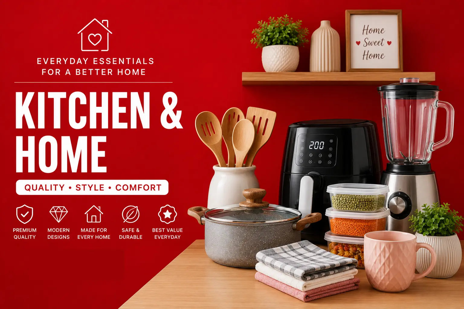 KITCHEN AND HOME