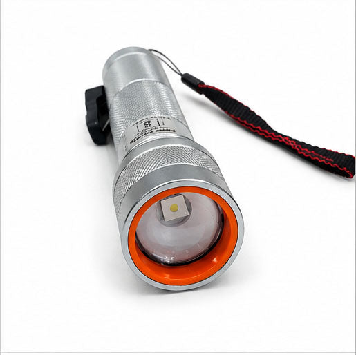 ROCK LIGHT M62 Rechargeable LED Flashlight | High Brightness | USB Rechargeable